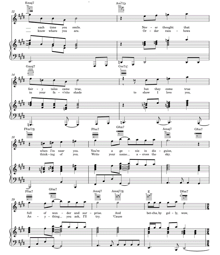 Sheet Music